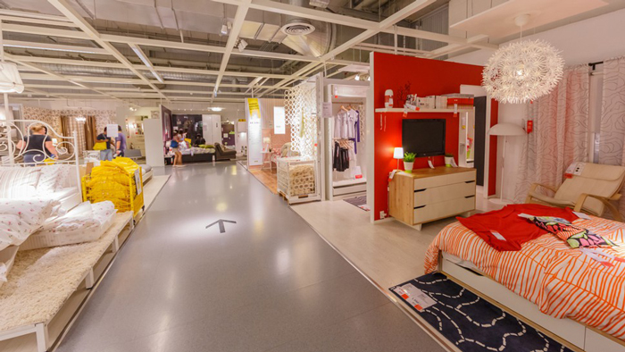 Шоу-румы в IKEA наглядно демонстрируют особенности декорирования помещений, обучая своих посетителей