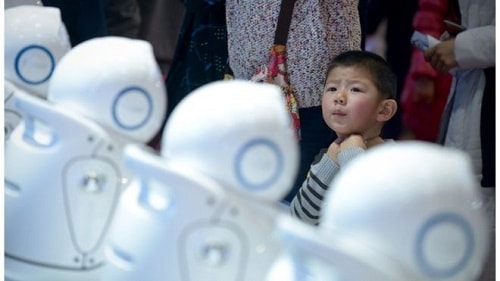 Китайцы любят роботов